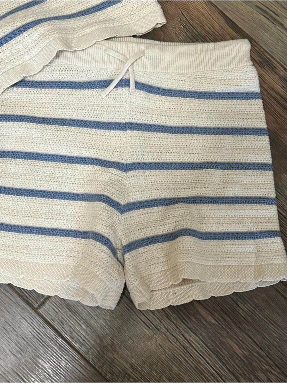 Little Co. Lauren Conrad 2-piece knit summer outfit toddler girls 5T NEW organic